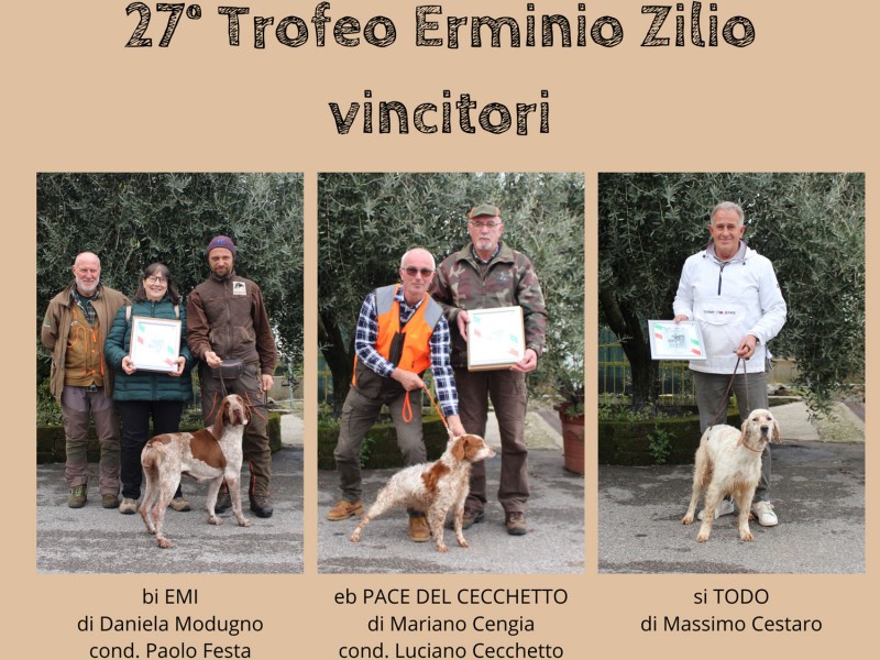 Vincitori 4° Trofeo Francesco Trivellato - 2